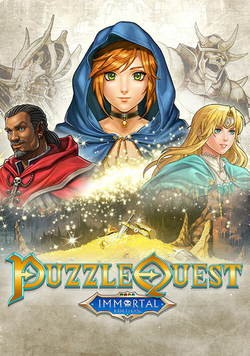 Puzzle Quest: Immortal Edition - Cover / Packshot
