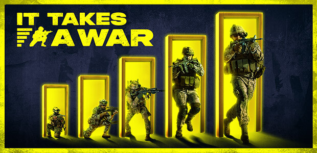 It Takes a War - Cover / Packshot