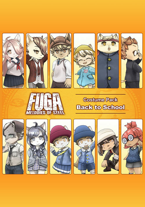 Fuga: Melodies of Steel - Back to School Costume Pack - Cover / Packshot