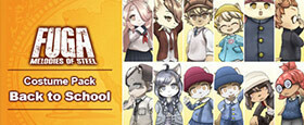 Fuga: Melodies of Steel - Back to School Costume Pack