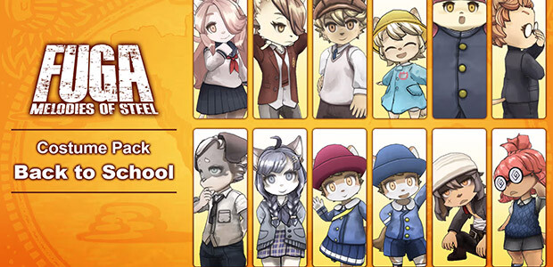 Fuga: Melodies of Steel - Back to School Costume Pack - Cover / Packshot