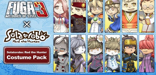 Fuga: Melodies of Steel 3 - Ensemble de tenues Solatorobo: Red the Hunter - Cover / Packshot
