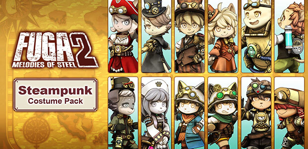 Fuga: Melodies of Steel 2 - Steampunk Costume Pack - Cover / Packshot
