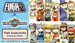 Fuga: Melodies of Steel 2 - Tail Concerto Costume Pack