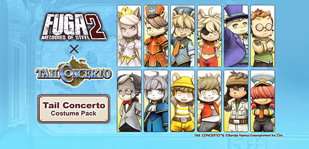 Fuga: Melodies of Steel 2 - Tail Concerto Costume Pack - Cover / Packshot