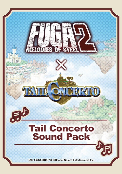 Fuga: Melodies of Steel 2 - Tail Concerto Sound Pack - Cover / Packshot