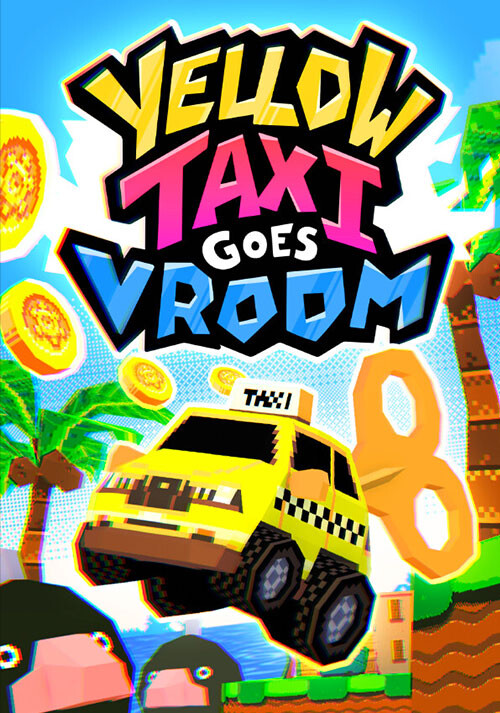 Yellow Taxi Goes Vroom - Cover / Packshot