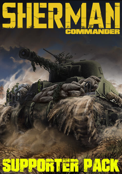 Sherman Commander Supporter Pack - Cover / Packshot