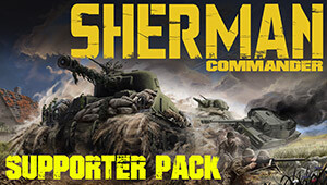 Sherman Commander Supporter Pack