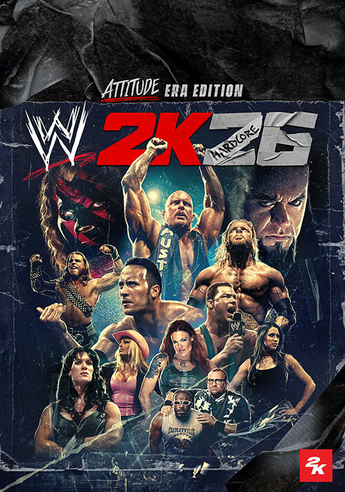 WWE 2K26 Attitude Era Edition - Cover / Packshot