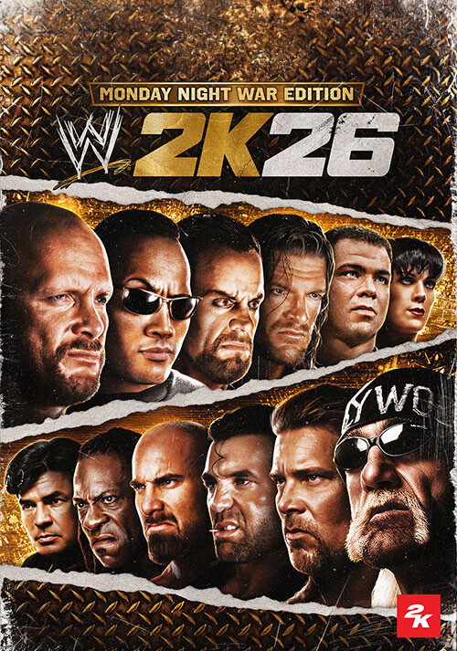 WWE 2K26 Édition Monday Night War - Cover / Packshot