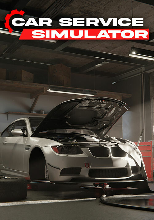 Car Service Simulator - Cover / Packshot