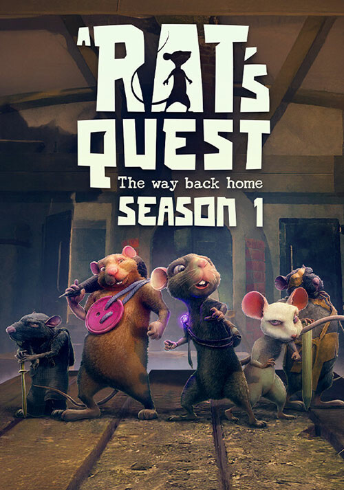 A Rat's Quest - The Way Back Home | Season 1 - Cover / Packshot