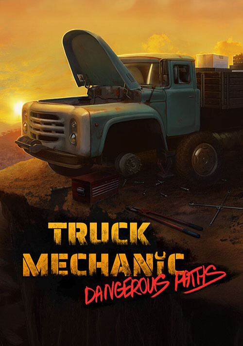 Truck Mechanic: Dangerous Paths - Cover / Packshot
