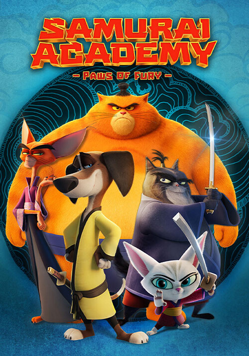 Samurai Academy: Paws of Fury - Cover / Packshot