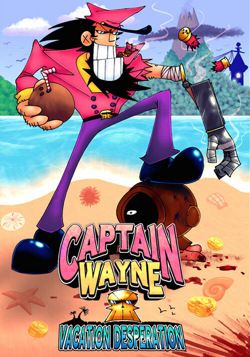 Captain Wayne - Vacation Desperation - Cover / Packshot