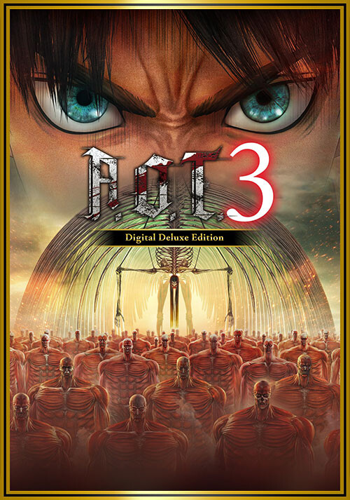 Attack on Titan 3 / A.O.T. 3 Digital Deluxe Edition - Cover / Packshot