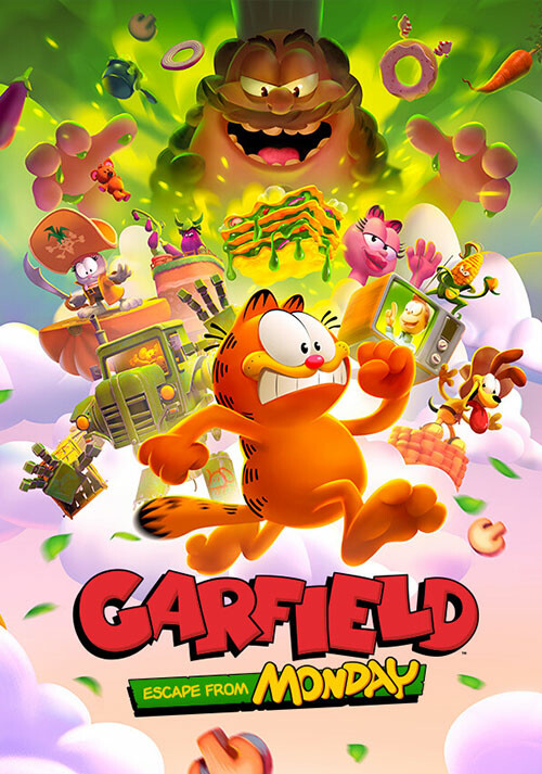 Garfield - Escape from Monday - Cover / Packshot