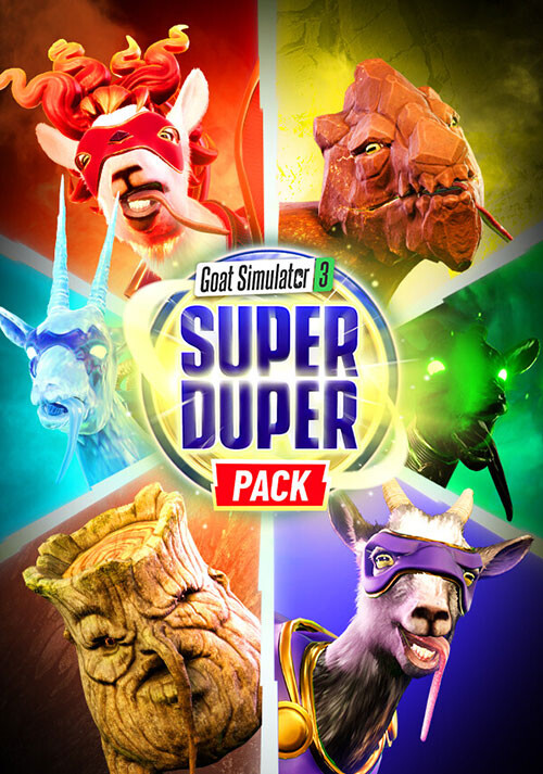 Goat Simulator 3 - Super Duper Pack - Cover / Packshot