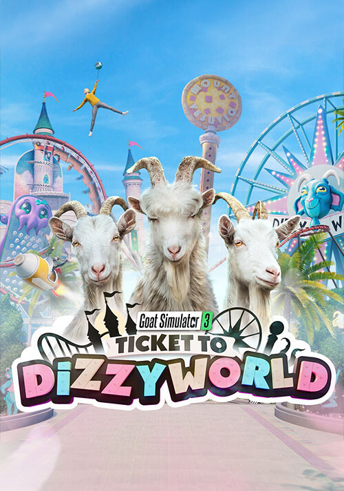 Goat Simulator 3 - Ticket to Dizzyworld - Cover / Packshot
