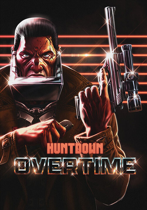 HUNTDOWN: OVERTIME - Cover / Packshot
