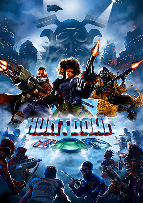 HUNTDOWN - Cover / Packshot