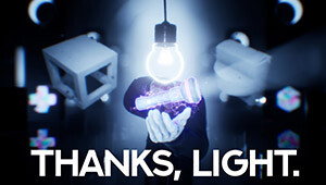 THANKS, LIGHT.