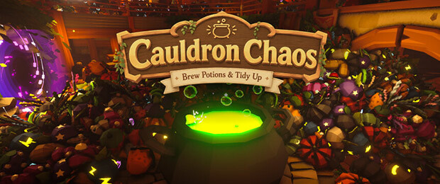 Entre Marie Poppins et Obélix, préparez des potions et faites le ménage dans Cauldron Chaos !