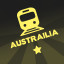 Commuter Train insignia 'Austrailia'