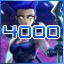 Achieve 4000 kill count