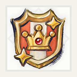 Gold Crown Shield