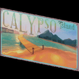 Calypso Island Postcard