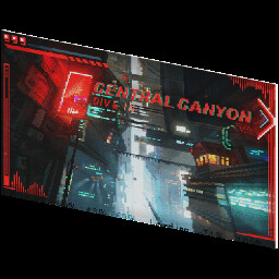 Central Canyon Postcard