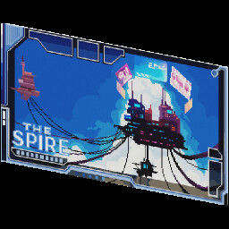 Spire Postcard