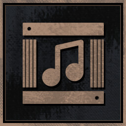 Music locked in an iron box.