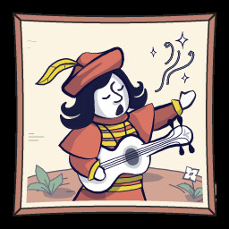 You met the bard!