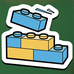 Build It Up With Yellow and Blue