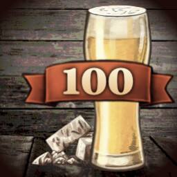 100 ale bottles