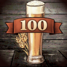 100 hefeweizen bottles