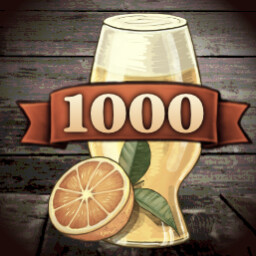 1000 witbier bottles