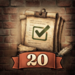 20 contracts completed