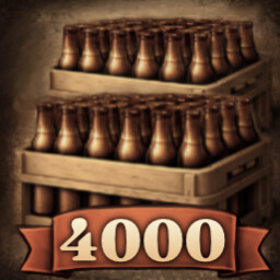 4000 bottles poured