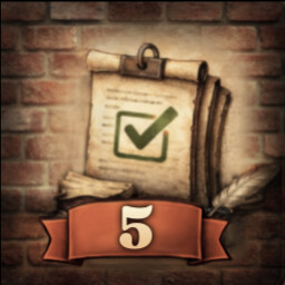 5 contracts completed