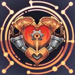 A Clock Heart Piece a day...