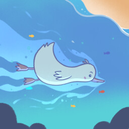 Egg-Cellent Swimmer