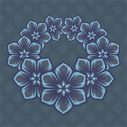 Black Flower Field