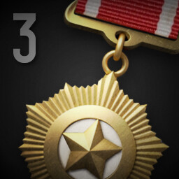 "Hero of the Republic"  for DPRK, third award
