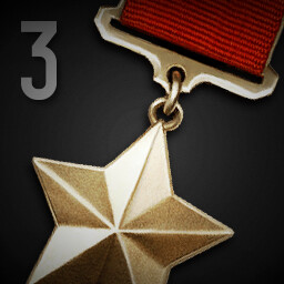 Hero of the Soviet Union, third award