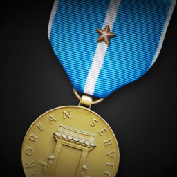 Korean Service Medal (First Bronze Service Star)