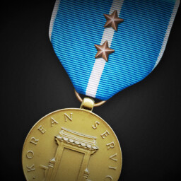Korean Service Medal (Second Bronze Service Star)